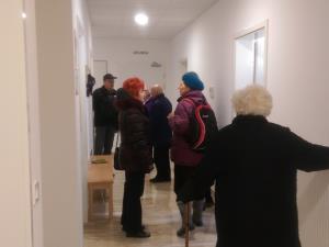 Nov Ljudski dom so si ogledali tudi člani Društva invalidov Kranjska Gora 3